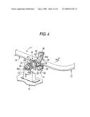 Supporting structure of stabilizer to vehicle body diagram and image