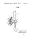 Supporting structure of stabilizer to vehicle body diagram and image