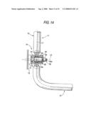 Supporting structure of stabilizer to vehicle body diagram and image