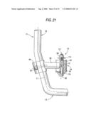 Supporting structure of stabilizer to vehicle body diagram and image