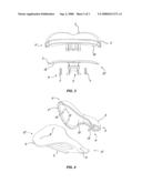 Customizable Saddle Structure, Particularly for Bicycles, Having a Removable Seat Element diagram and image