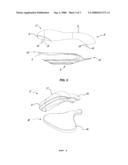 Customizable Saddle Structure, Particularly for Bicycles, Having a Removable Seat Element diagram and image