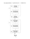 PORTABLE POWER SUPPLY APPARATUS CAPABLE OF RECEIVING AC OR DC INPUT POWER diagram and image