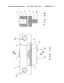 Micromotion mechanism having ultrasonic motor and oscillation element holding mechanism diagram and image