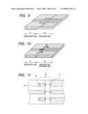 High frequency circuit board converting a transmission mode for mounting a semiconductor device diagram and image