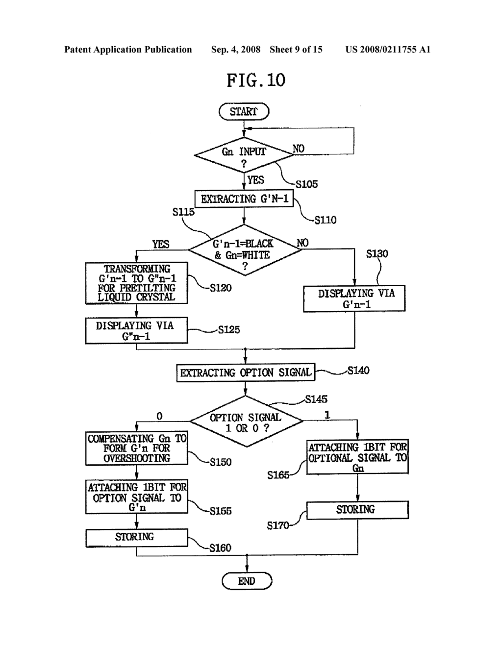 LIQUID CRYSTAL DISPLAY AND DRIVING METHOD THEREOF - diagram, schematic, and image 10
