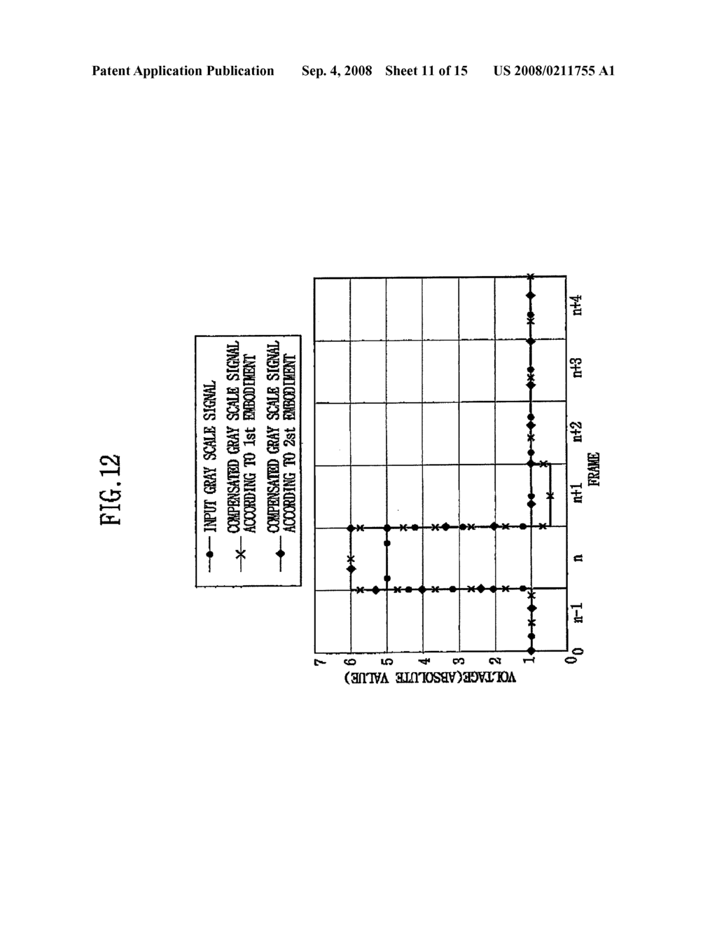LIQUID CRYSTAL DISPLAY AND DRIVING METHOD THEREOF - diagram, schematic, and image 12