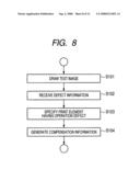 Recording medium, print control device, printing system, and computer readable medium diagram and image