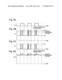 Voltage boosting power supply circuit for monitoring charging voltage with predetermined voltage to detect boosted voltage, and boosted voltage control method diagram and image