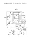 Voltage boosting power supply circuit for monitoring charging voltage with predetermined voltage to detect boosted voltage, and boosted voltage control method diagram and image