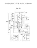 Voltage boosting power supply circuit for monitoring charging voltage with predetermined voltage to detect boosted voltage, and boosted voltage control method diagram and image