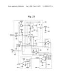 Voltage boosting power supply circuit for monitoring charging voltage with predetermined voltage to detect boosted voltage, and boosted voltage control method diagram and image