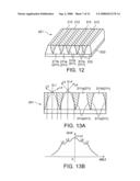 Diffusion sheet, rear projection screen provided with diffusion sheet, method of manufacturing mold for diffusion sheet, and method of manufacturing diffusion sheet diagram and image