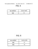 DATA FORWARDING CONTROLLER, COMMUNICATION TERMINAL APPARATUS, DATA COMMUNICATION SYSTEM AND METHOD, AND COMPUTER PROGRAM diagram and image