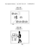 Multiple image processing and synthesis using background image extraction diagram and image