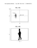 Multiple image processing and synthesis using background image extraction diagram and image