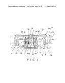 HYDRODYNAMIC BEARING, AND HYDRODYNAMIC BEARING-TYPE ROTARY DEVICE AND RECORDING AND REPRODUCING APPARATUS EQUIPPED WITH SAME diagram and image