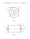 Printer drum bearing mount diagram and image