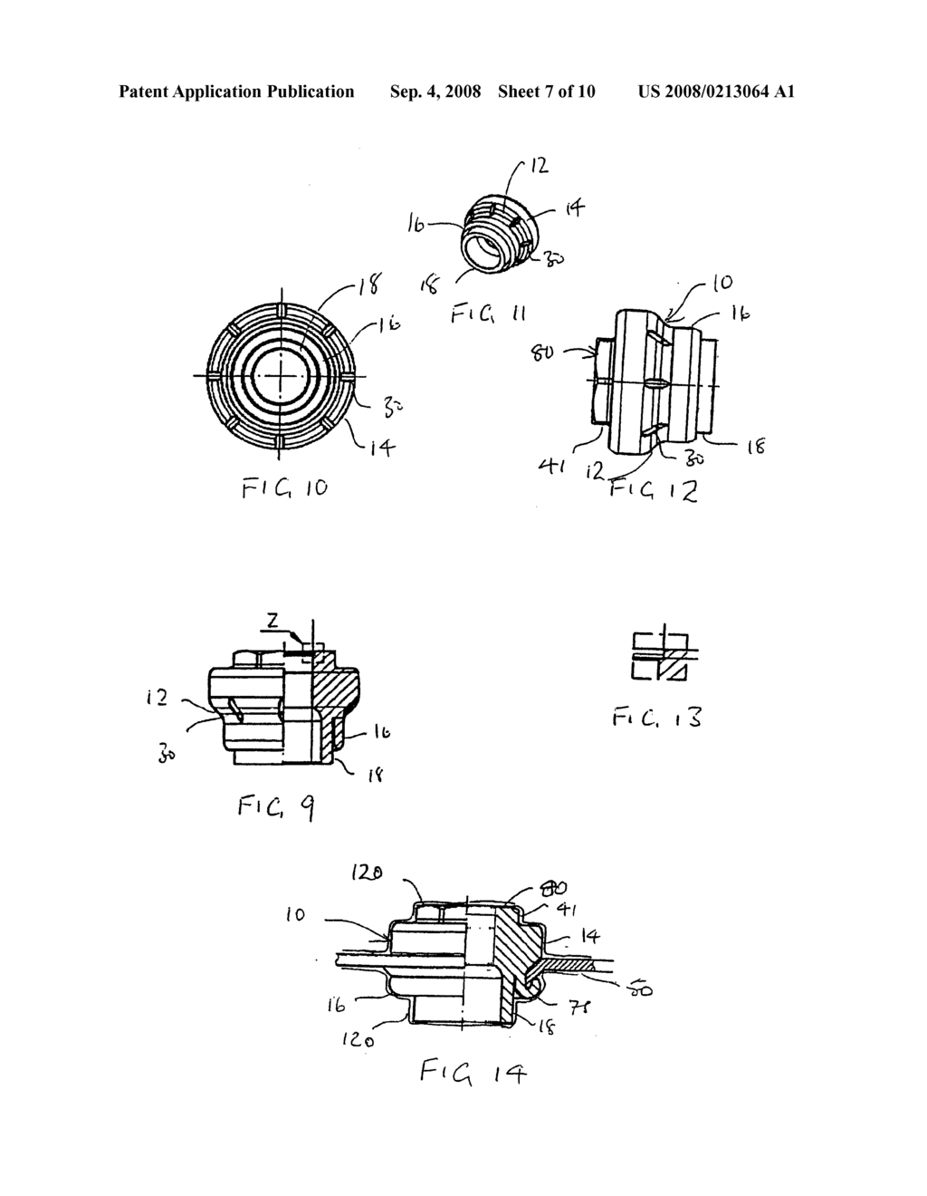 METHOD FOR CHEATING AN ELECTRICALLY CONDUCTIVE CONNECTION BETWEEN AN ELECTRIC TERMINAL DEVICE SUCH AS A CABLE SHOE AND A SHEET METAL PART, FASTENER ELEMENT AND COMPONENT ASSEMBLY - diagram, schematic, and image 08