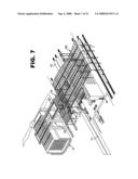 PORT STORAGE AND DISTRIBUTION SYSTEM FOR INTERNATIONAL SHIPPING CONTAINERS diagram and image