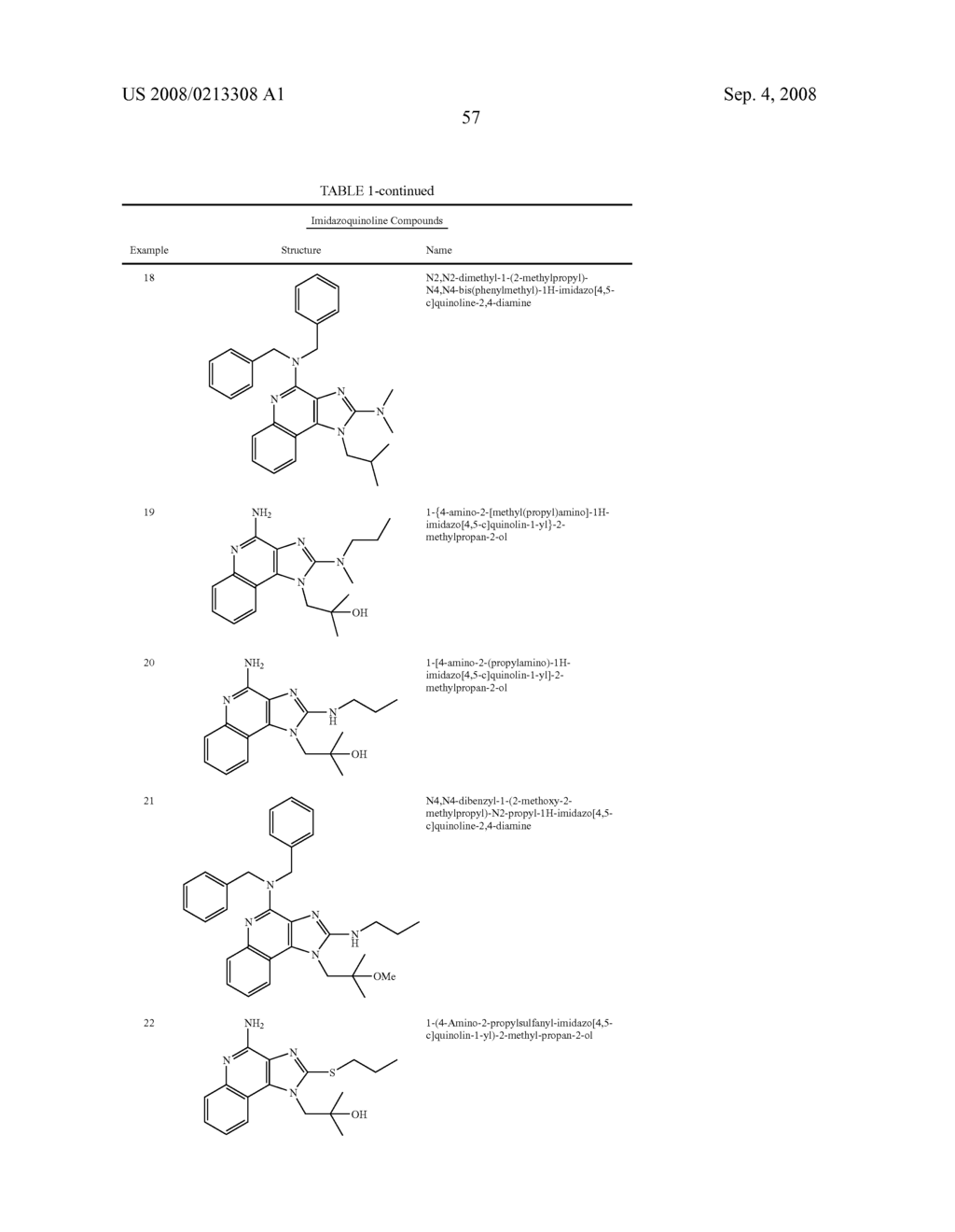 Imidazoquinoline Compounds - diagram, schematic, and image 62