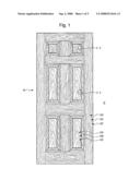 DOOR SKIN, A METHOD OF ETCHING A PLATE, AND AN ETCHED PLATE FORMED THEREFROM diagram and image