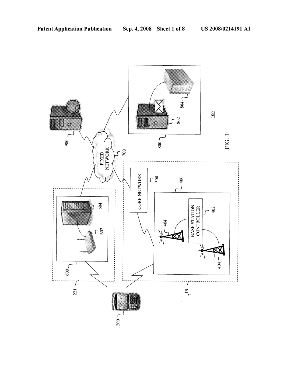 SERVICE STATUS DISPLAY ON A HANDHELD COMMUNICATION DEVICE - diagram, schematic, and image 02