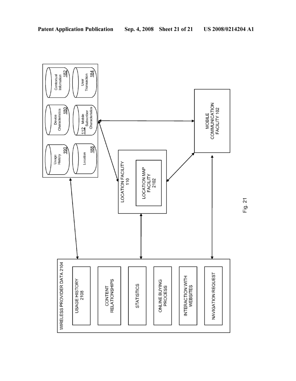 SIMILARITY BASED LOCATION MAPPING OF MOBILE COMM FACILITY USERS - diagram, schematic, and image 23