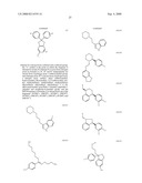 COMPOUNDS WITH A COMBINATION OF CANNABINOID CB1 ANTAGONISM AND SEROTONIN REUPTAKE INHIBITION diagram and image