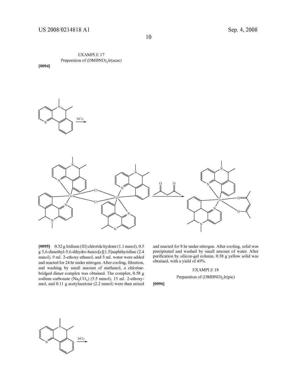 Organic metal complexes - diagram, schematic, and image 11