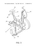 Excercise device utilizing loading apparatus diagram and image