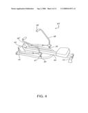 Excercise device utilizing loading apparatus diagram and image