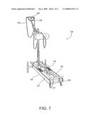 Excercise device utilizing loading apparatus diagram and image