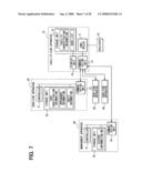 Information communication system, facility-side apparatus and program, user-side apparatus and program, status detecting device and program, updating device and program diagram and image