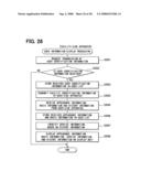 Information communication system, facility-side apparatus and program, user-side apparatus and program, status detecting device and program, updating device and program diagram and image