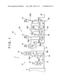 Control apparatus and control method for vehicular drive apparatus diagram and image