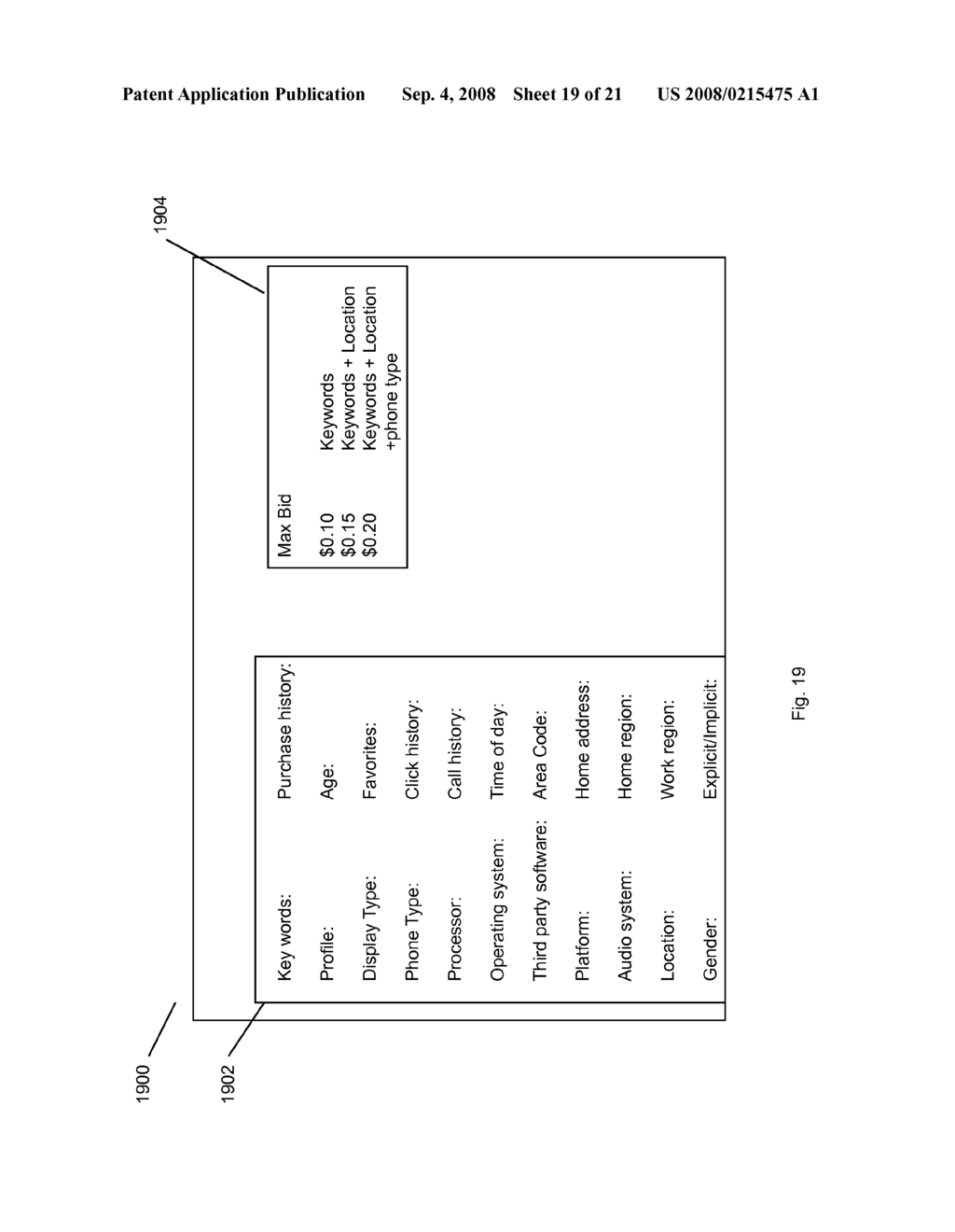 EXCLUSIVITY BIDDING FOR MOBILE SPONSORED CONTENT - diagram, schematic, and image 21