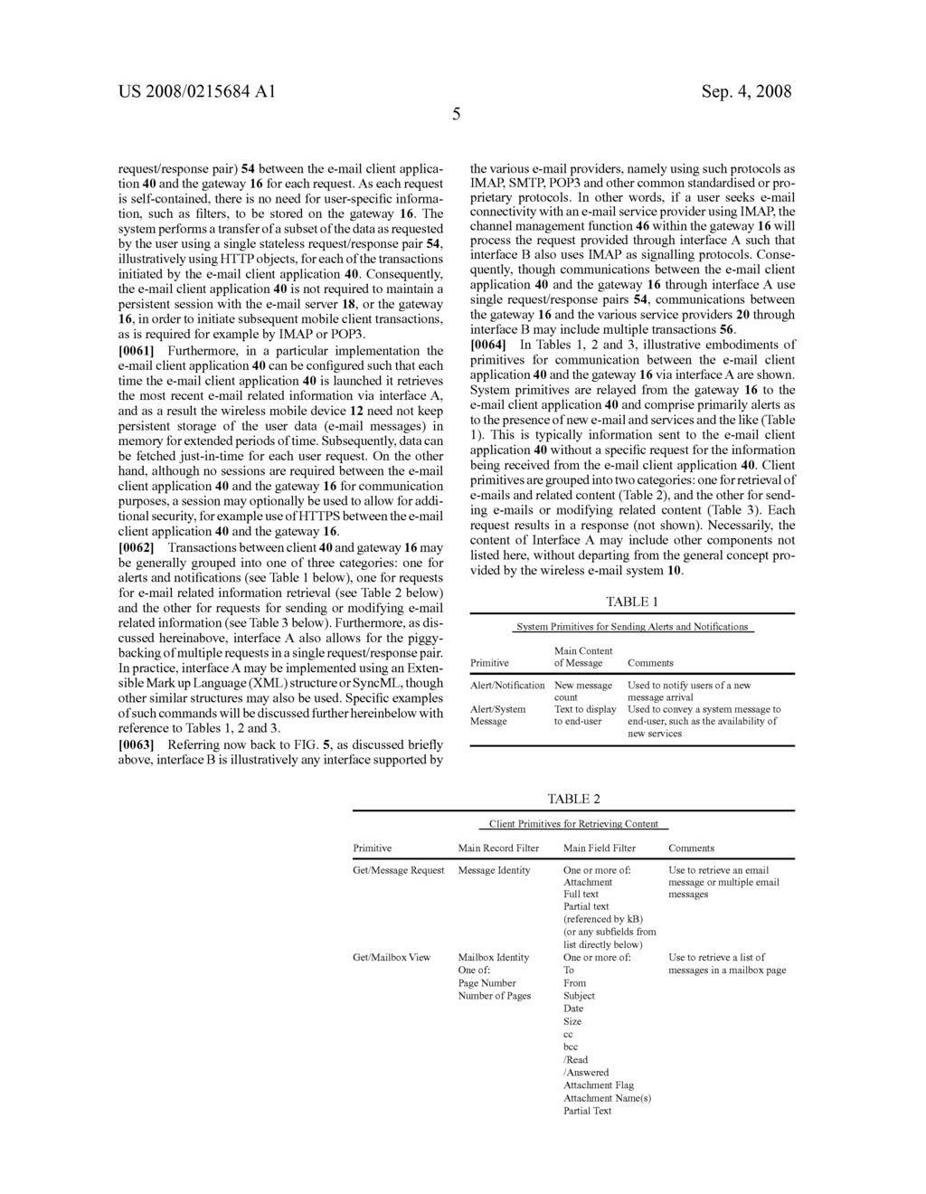 Wireless E-Mail System and Method for Using Same - diagram, schematic, and image 17