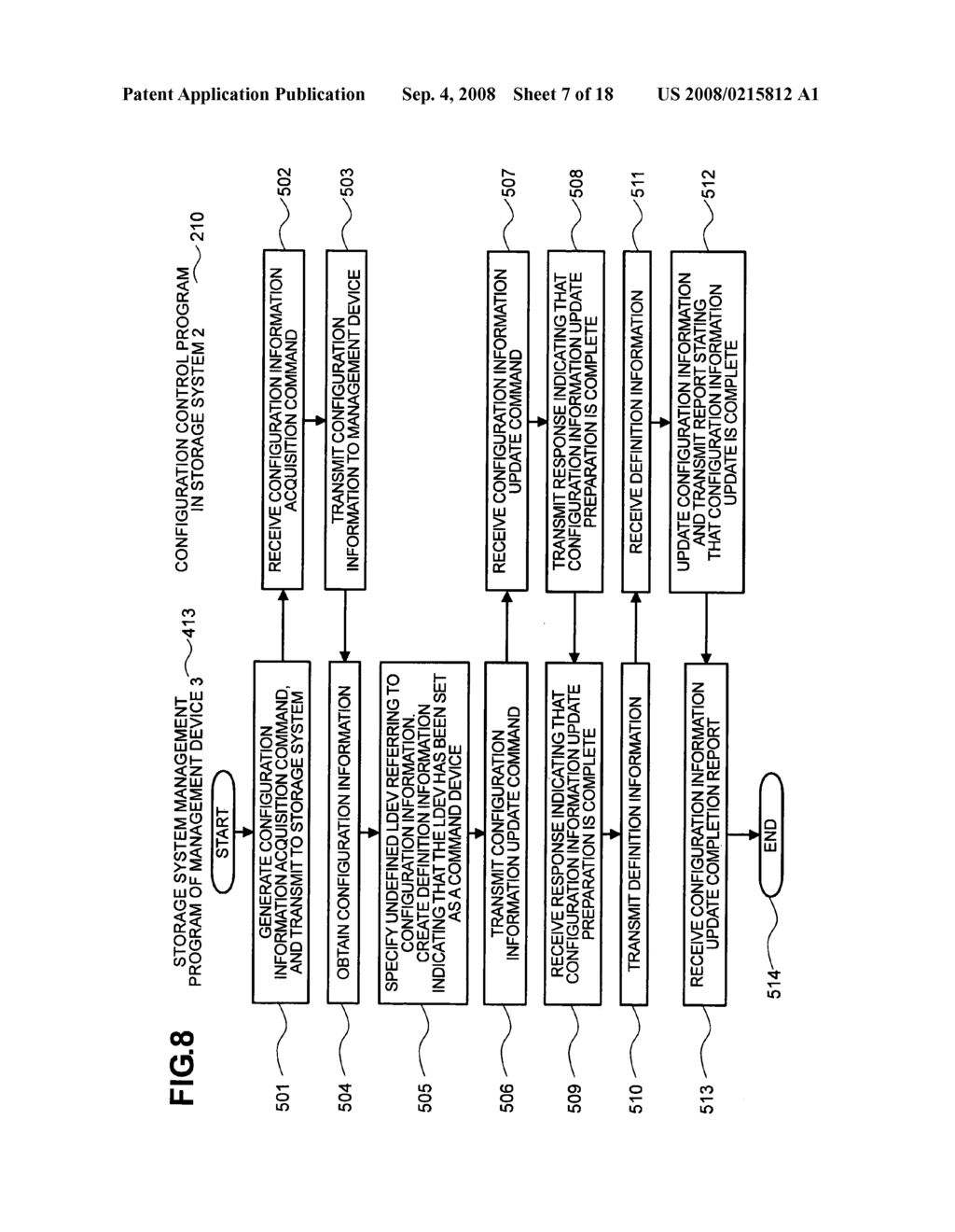 Storage system having dynamic volume allocation function - diagram, schematic, and image 08