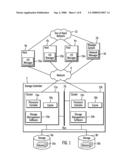 SELECTING STORAGE CLUSTERS TO USE TO ACCESS STORAGE diagram and image