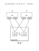 SELECTING STORAGE CLUSTERS TO USE TO ACCESS STORAGE diagram and image