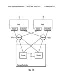 SELECTING STORAGE CLUSTERS TO USE TO ACCESS STORAGE diagram and image