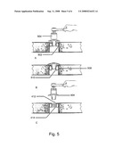 Kit for plugging a hole with a fire resistant material diagram and image