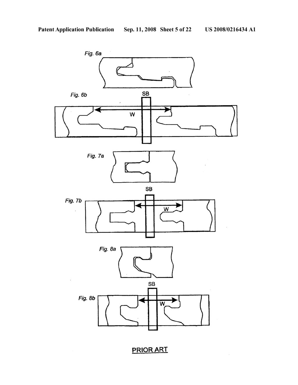 Mechanical locking system for floorboards - diagram, schematic, and image 06