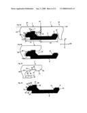 Mechanical locking system for floorboards diagram and image