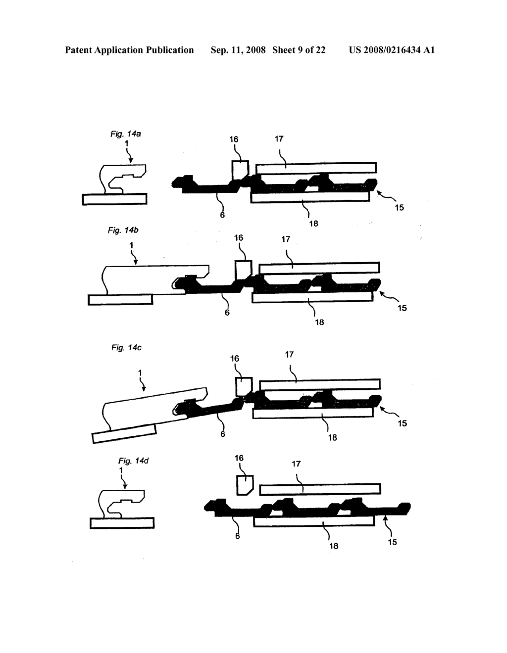 Mechanical locking system for floorboards - diagram, schematic, and image 10