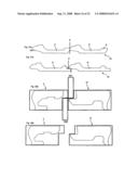 Mechanical locking system for floorboards diagram and image