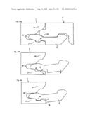 Mechanical locking system for floorboards diagram and image