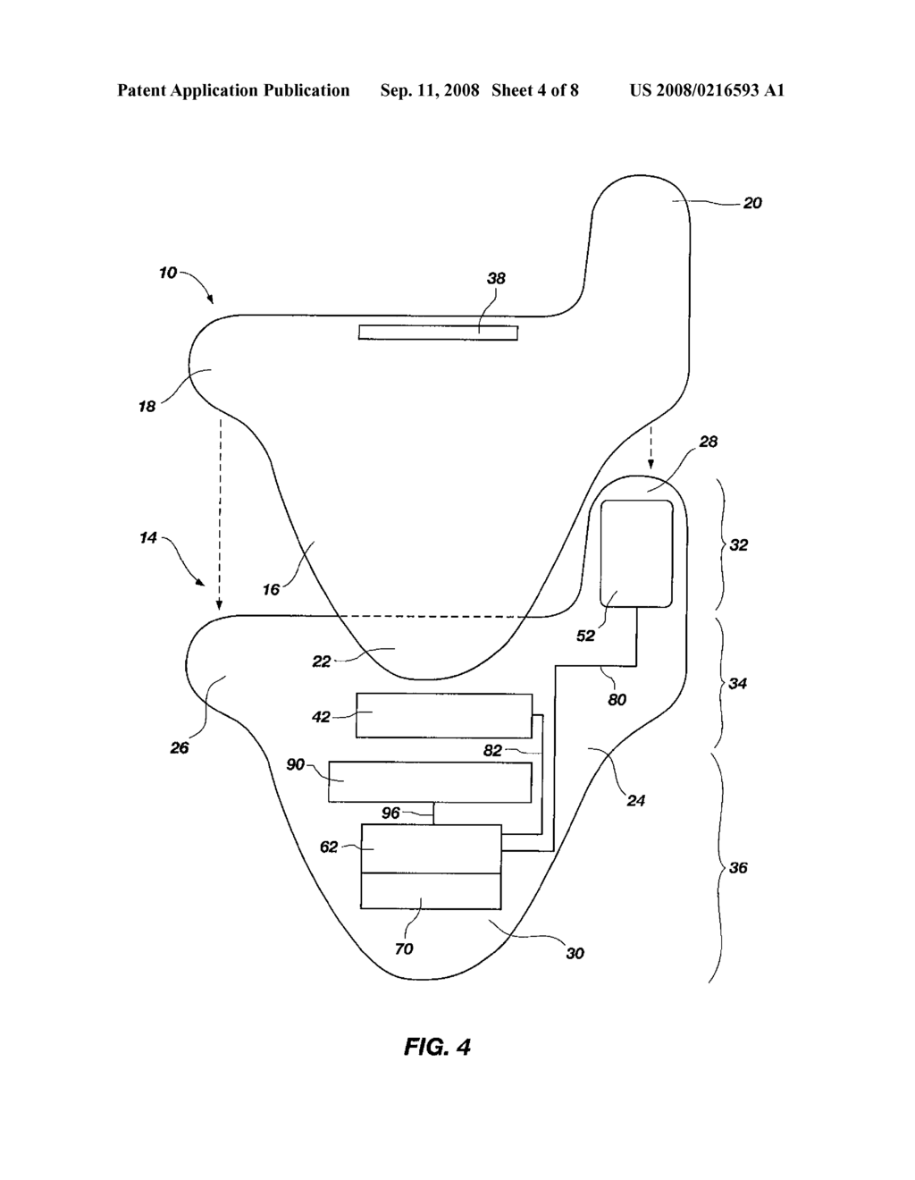 Device for promoting toe-off during gait - diagram, schematic, and image 05