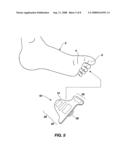 Device for promoting toe-off during gait diagram and image